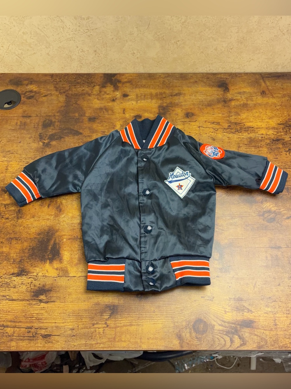 Vintage Chalk Line Houston Astros Jacket Baby Infant 6 Months Astrodome RARE
